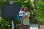 jack and daddy at lighthouse park.JPG